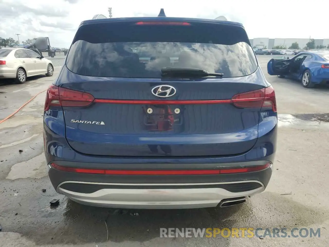 6 Photograph of a damaged car 5NMS24AJ3NH377026 HYUNDAI SANTA FE 2022