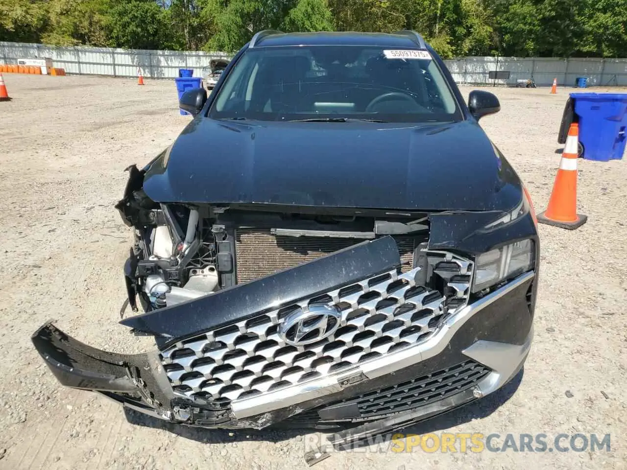 5 Фотография поврежденного автомобиля 5NMS24AJ3NH453800 HYUNDAI SANTA FE 2022