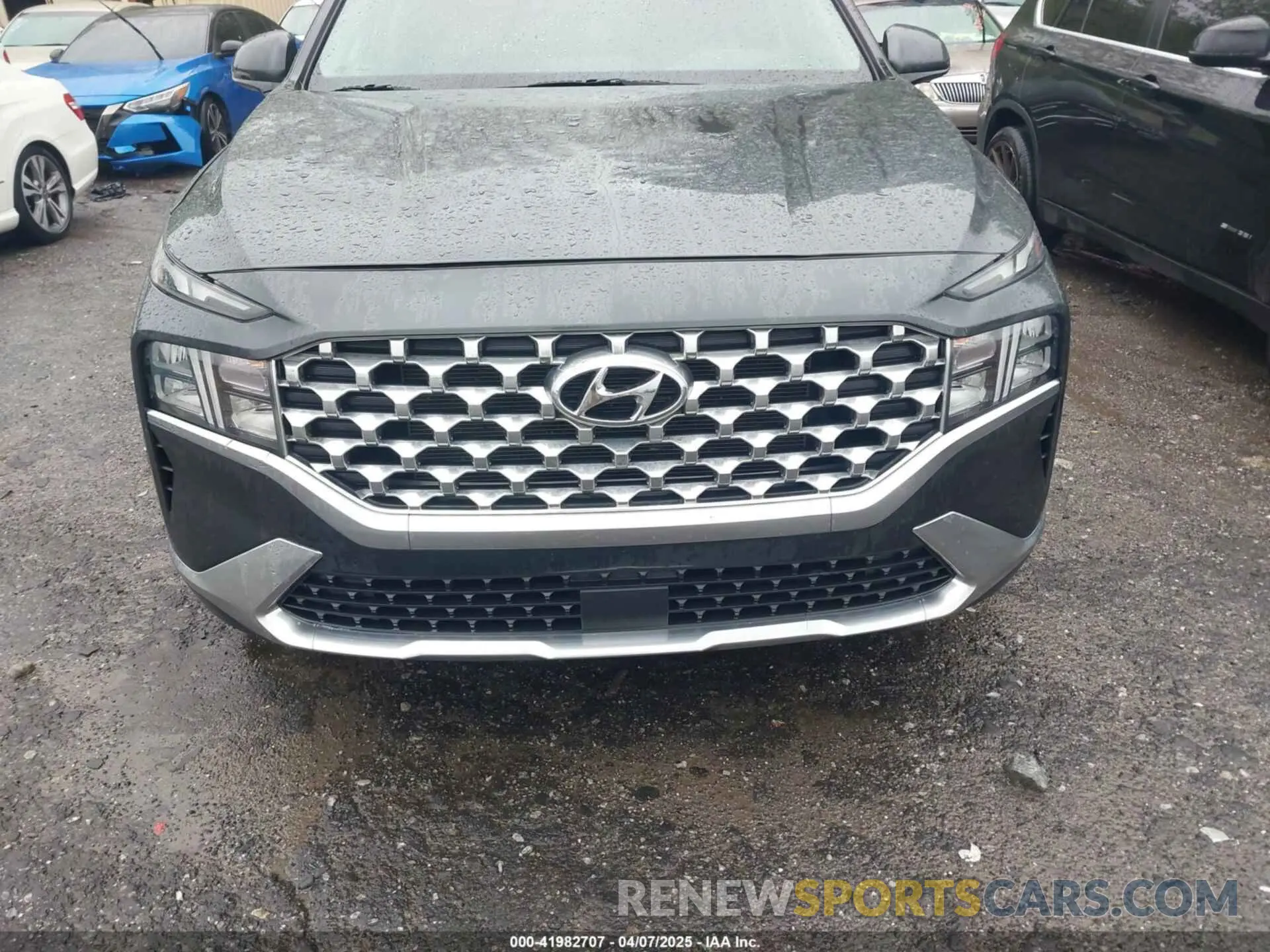 6 Фотография поврежденного автомобиля 5NMS24AJ4NH461081 HYUNDAI SANTA FE 2022
