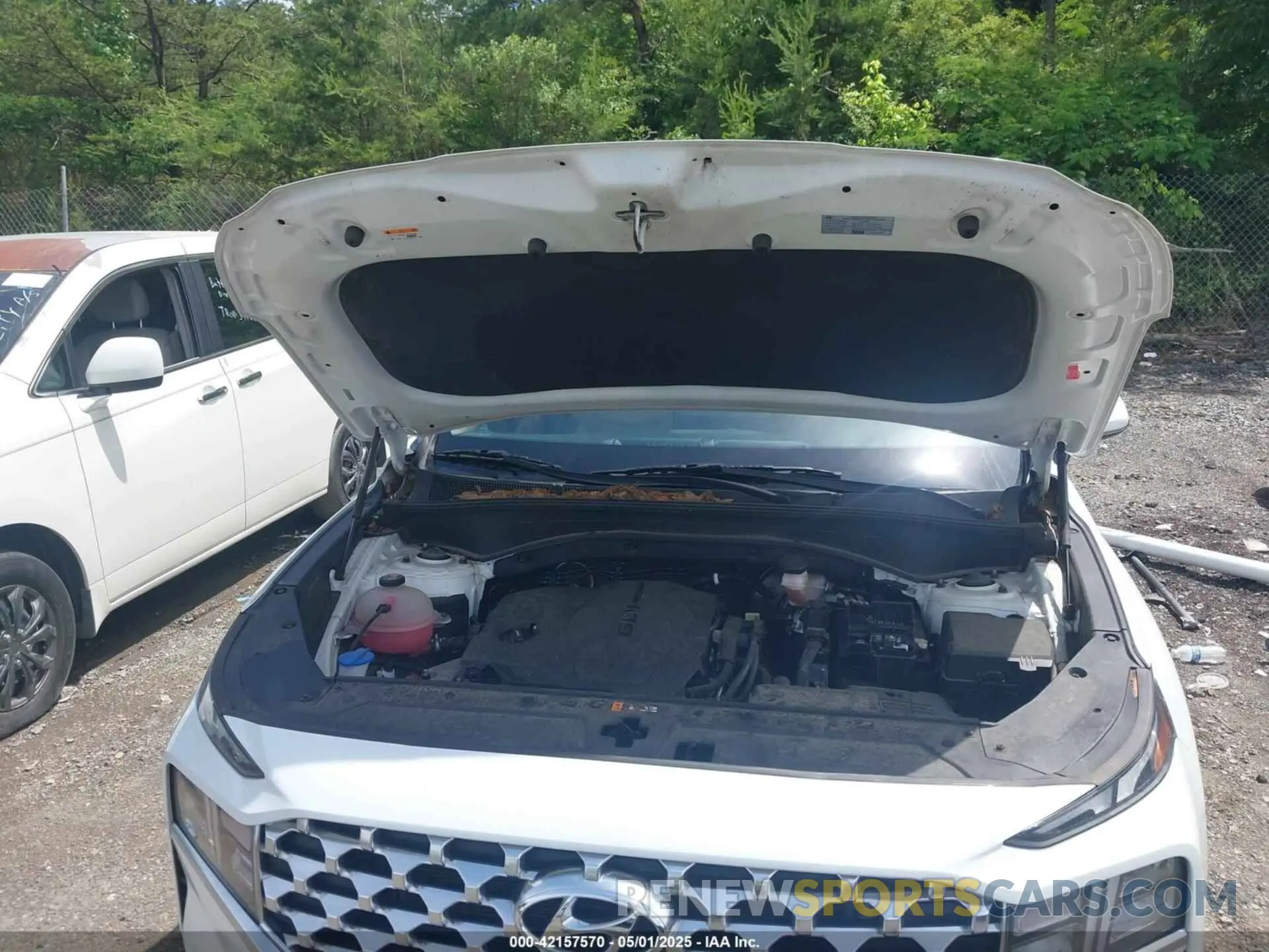 10 Photograph of a damaged car 5NMS24AJ6NH473913 HYUNDAI SANTA FE 2022