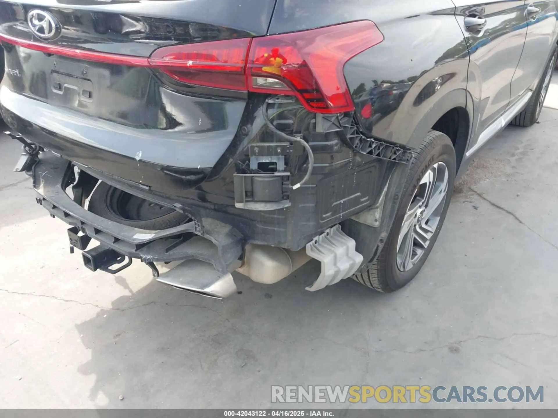 19 Фотография поврежденного автомобиля 5NMS24AJ7NH377241 HYUNDAI SANTA FE 2022
