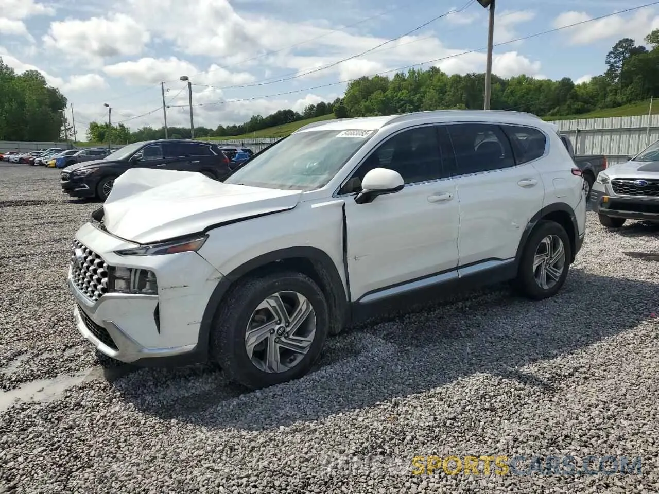 1 Photograph of a damaged car 5NMS24AJ9NH410918 HYUNDAI SANTA FE 2022