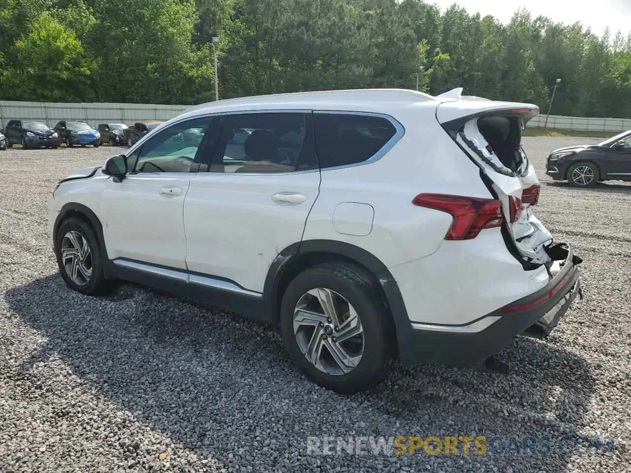 2 Photograph of a damaged car 5NMS24AJ9NH410918 HYUNDAI SANTA FE 2022