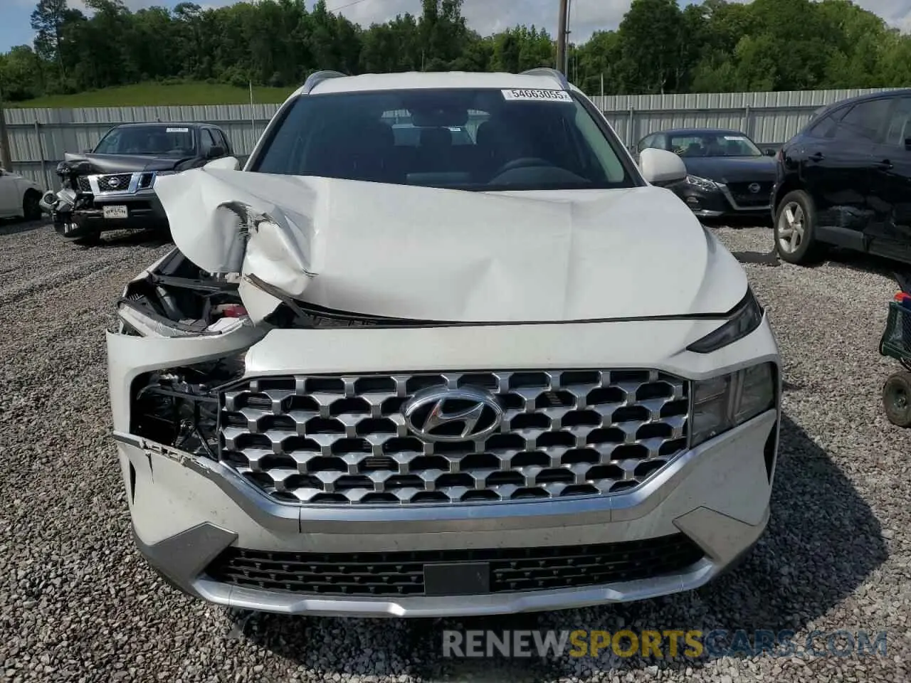 5 Photograph of a damaged car 5NMS24AJ9NH410918 HYUNDAI SANTA FE 2022