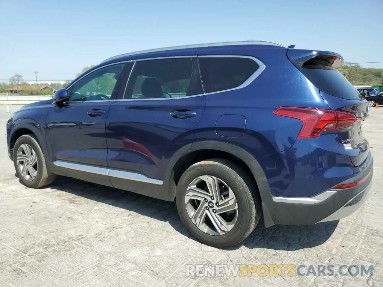 2 Photograph of a damaged car 5NMS24AJ9NH460931 HYUNDAI SANTA FE 2022