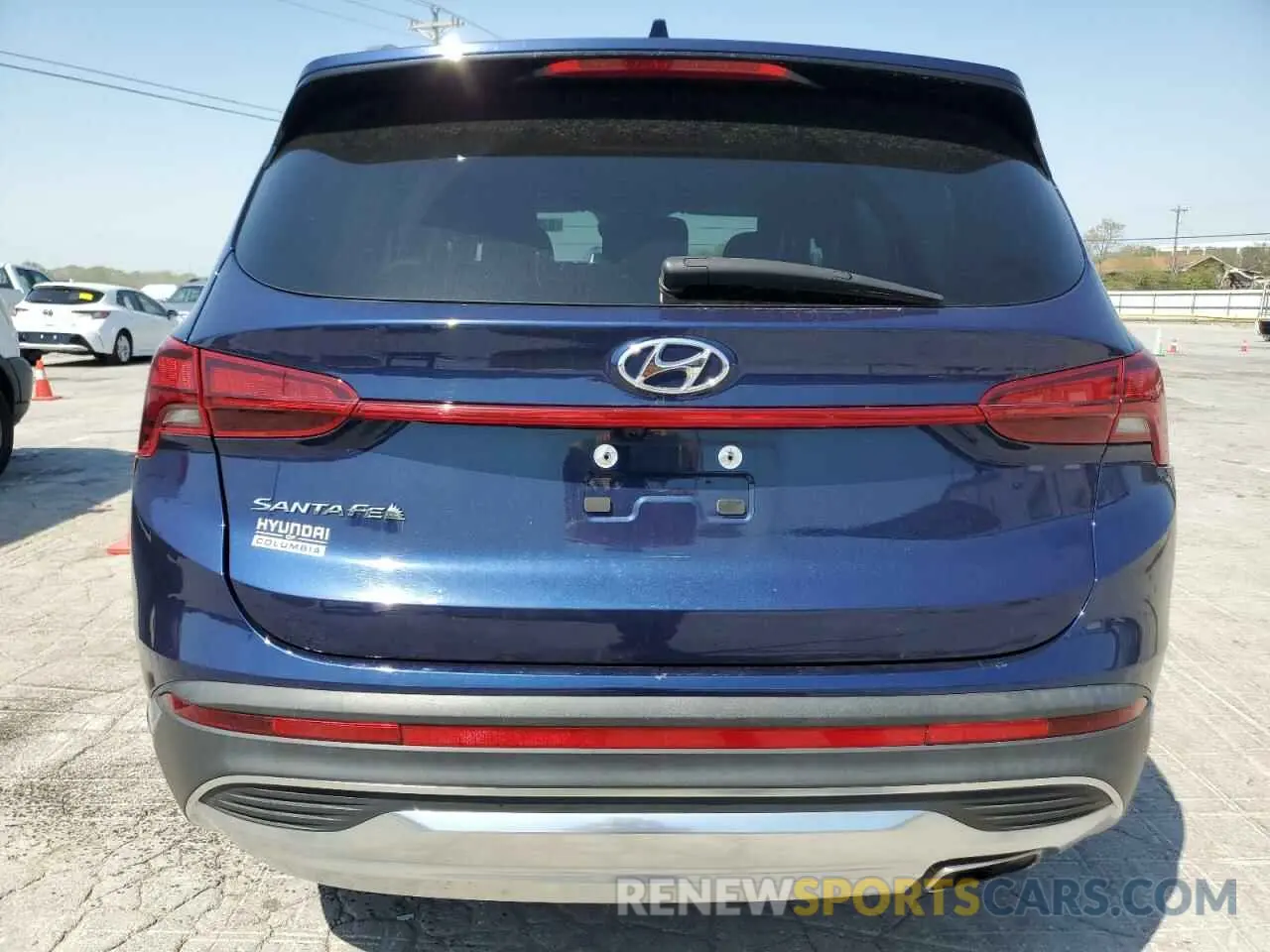 6 Photograph of a damaged car 5NMS24AJ9NH460931 HYUNDAI SANTA FE 2022