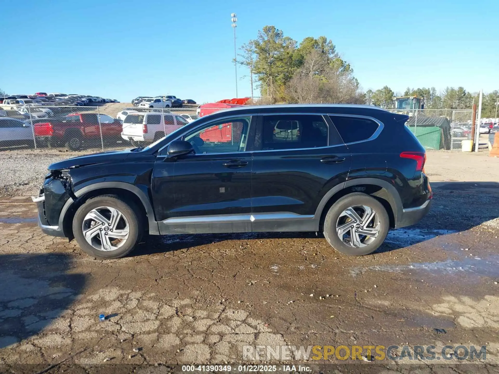 14 Photograph of a damaged car 5NMS24AJXNH375497 HYUNDAI SANTA FE 2022