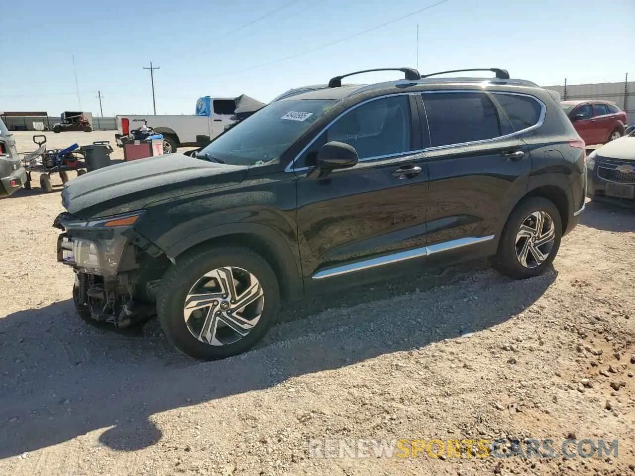 1 Фотография поврежденного автомобиля 5NMS24AJXNH377492 HYUNDAI SANTA FE 2022