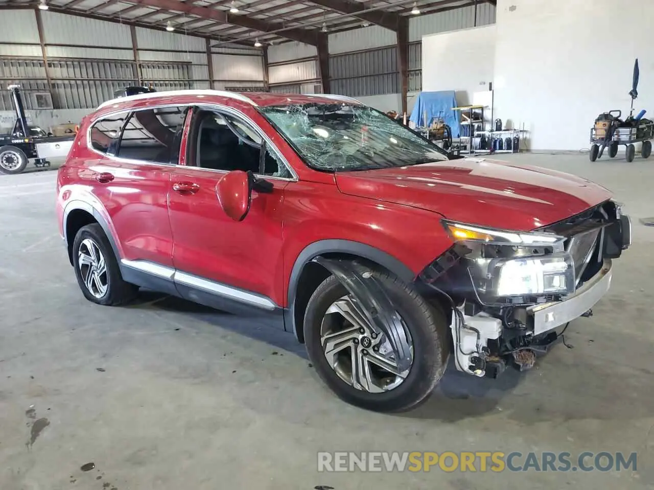 4 Photograph of a damaged car 5NMS24AJXNH399881 HYUNDAI SANTA FE 2022