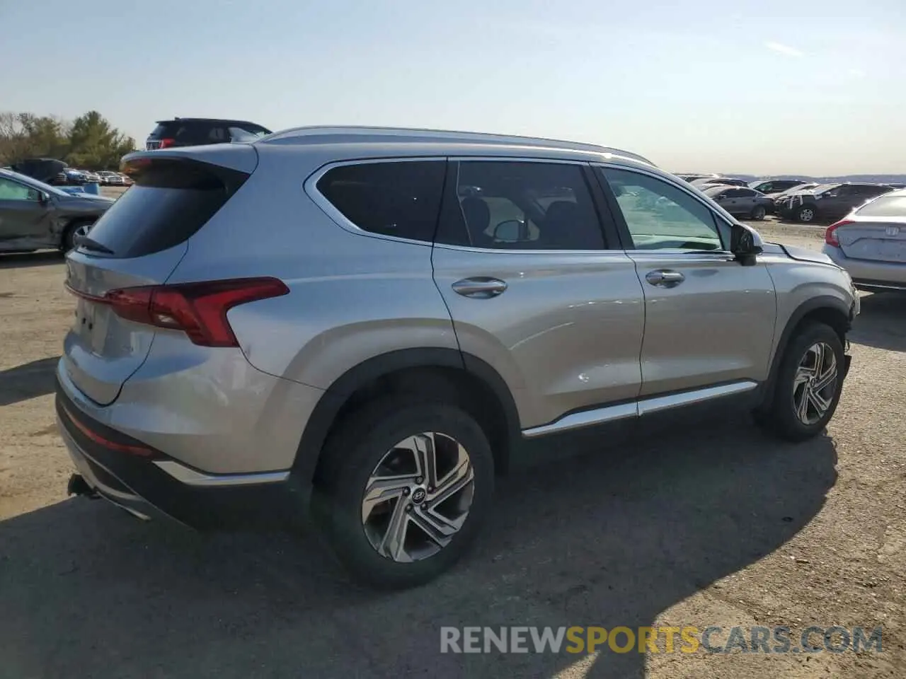 3 Photograph of a damaged car 5NMS2DAJ0NH399386 HYUNDAI SANTA FE 2022