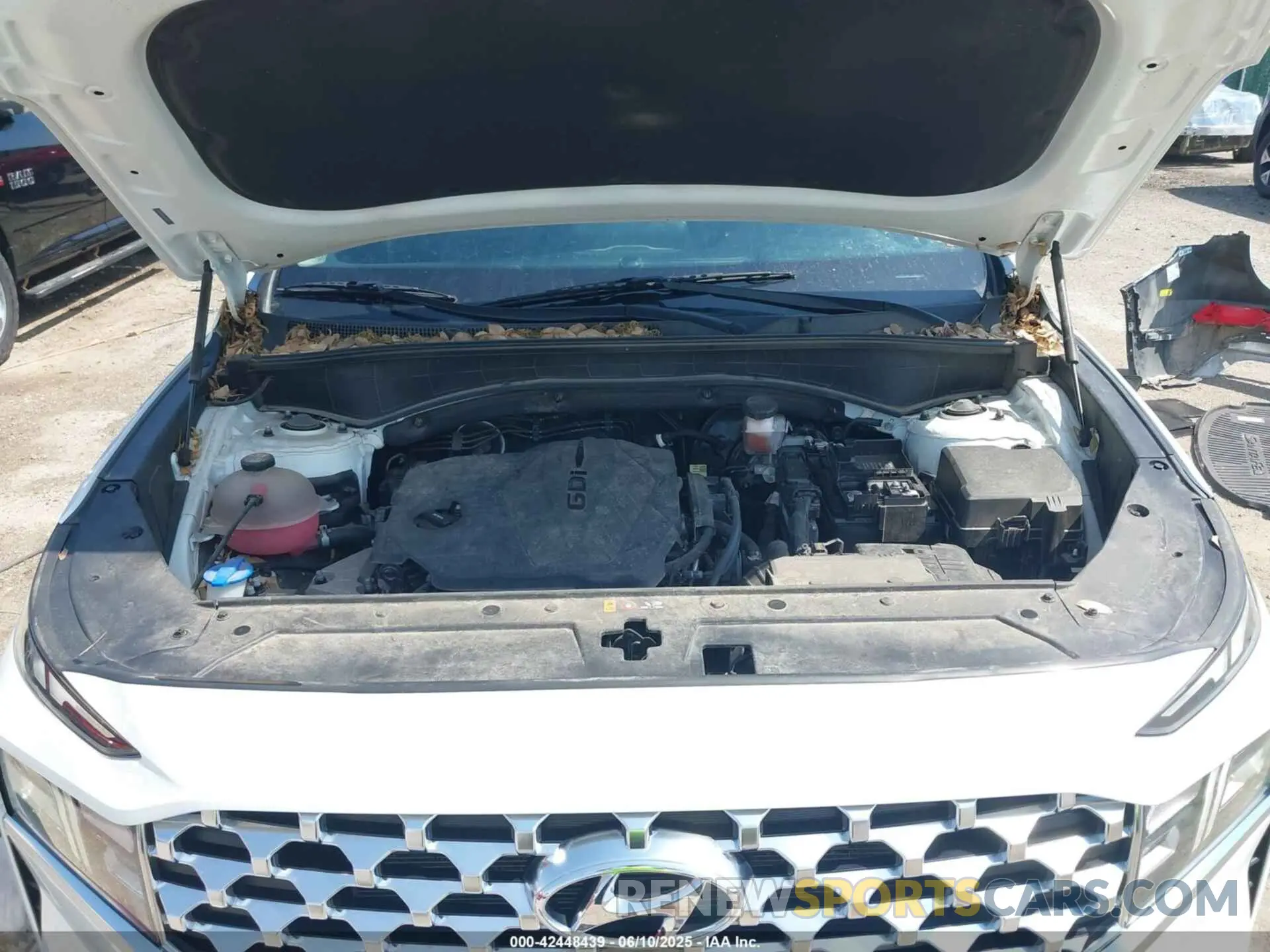 10 Photograph of a damaged car 5NMS2DAJ0NH450224 HYUNDAI SANTA FE 2022