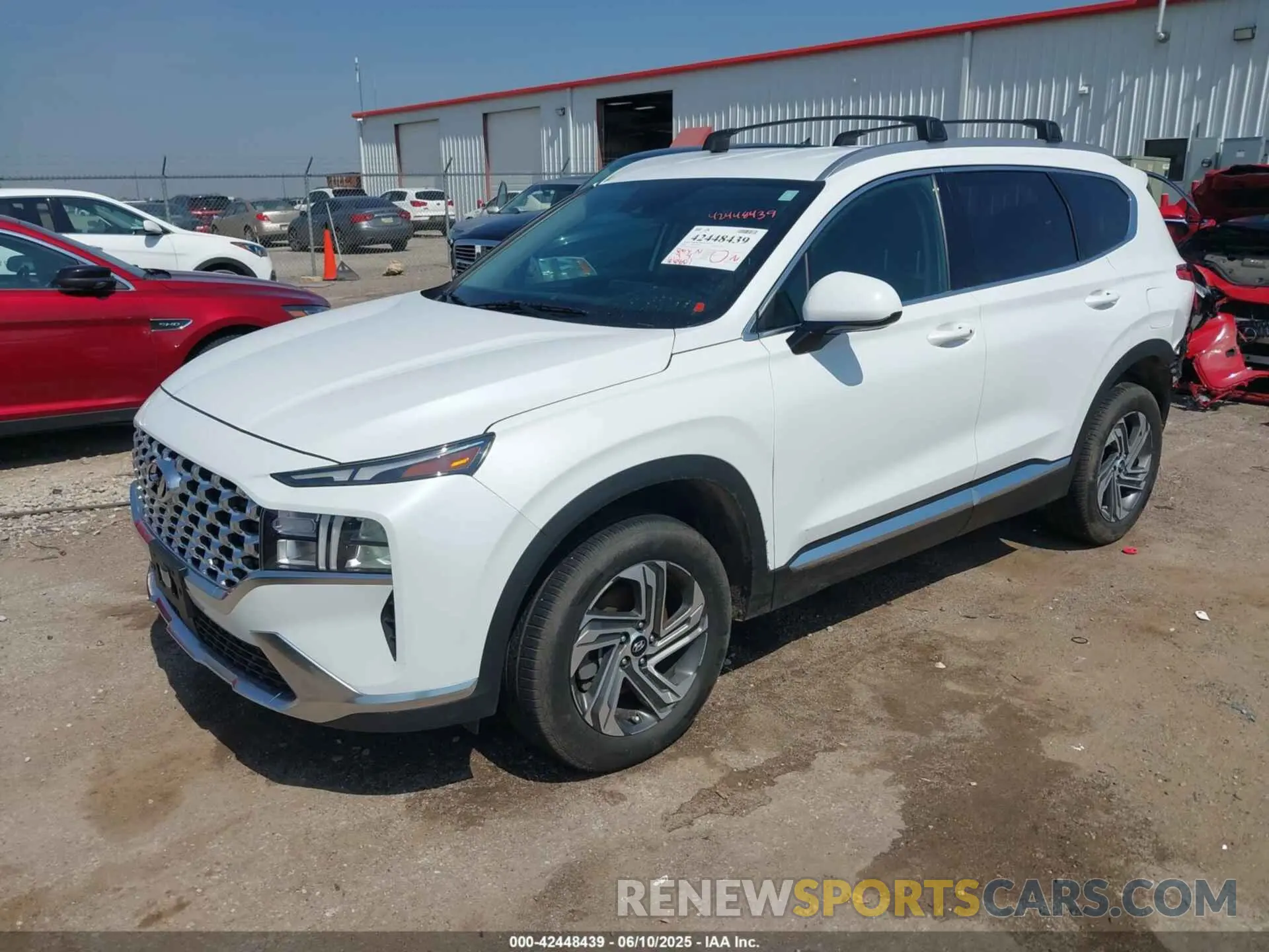 2 Photograph of a damaged car 5NMS2DAJ0NH450224 HYUNDAI SANTA FE 2022