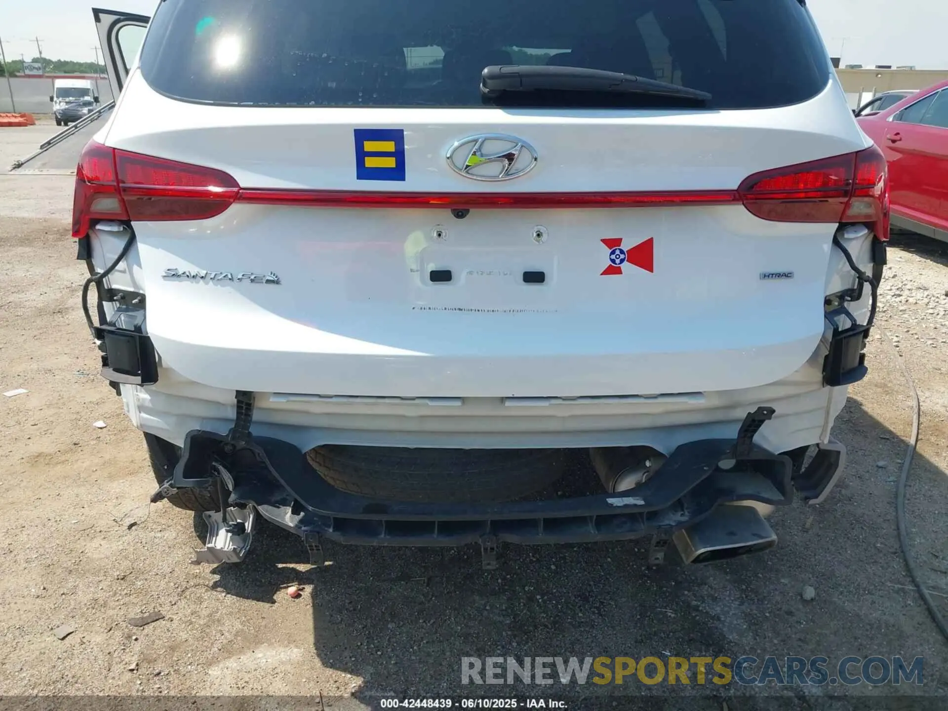 6 Photograph of a damaged car 5NMS2DAJ0NH450224 HYUNDAI SANTA FE 2022