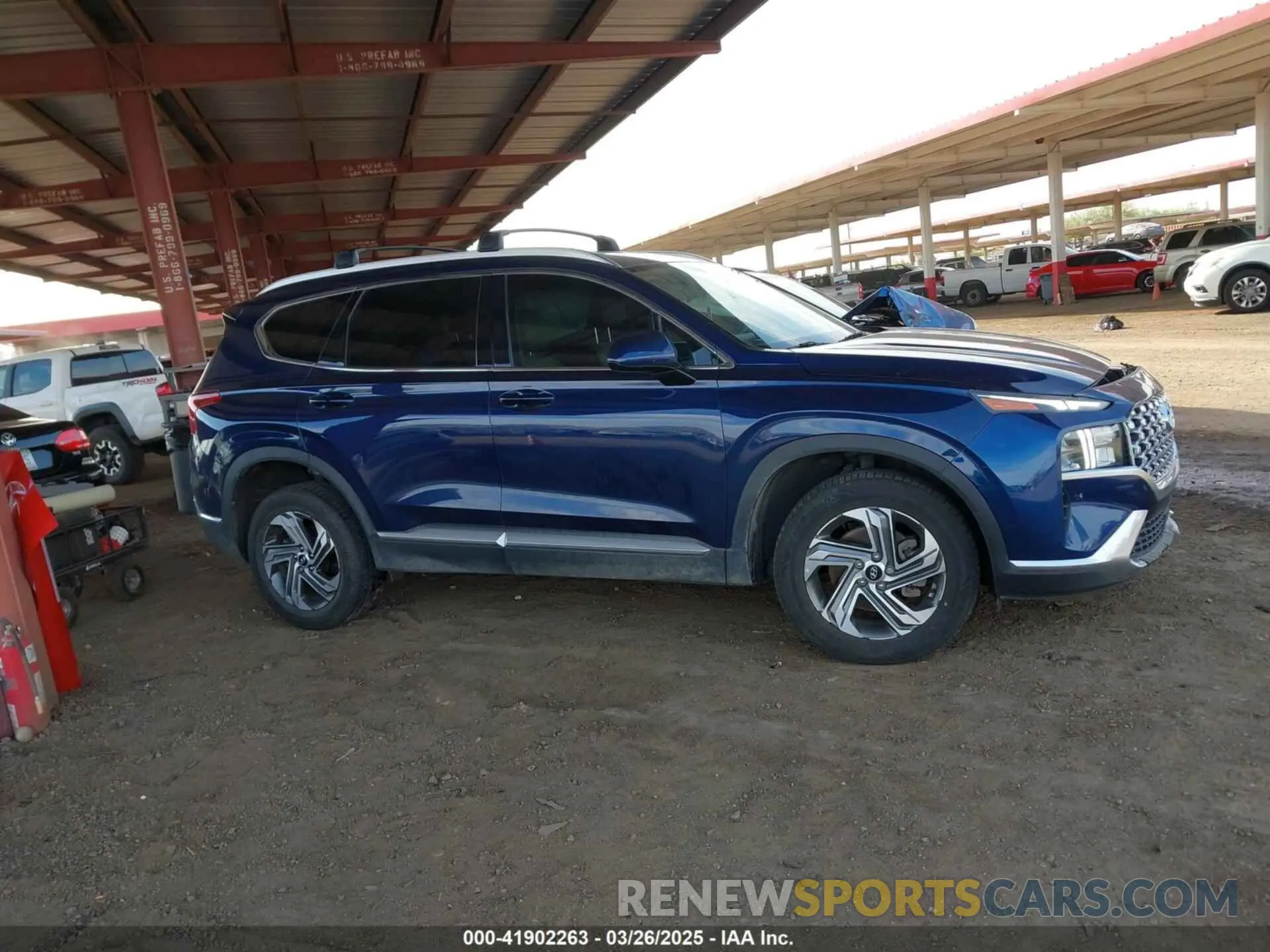 13 Photograph of a damaged car 5NMS2DAJ2NH377678 HYUNDAI SANTA FE 2022