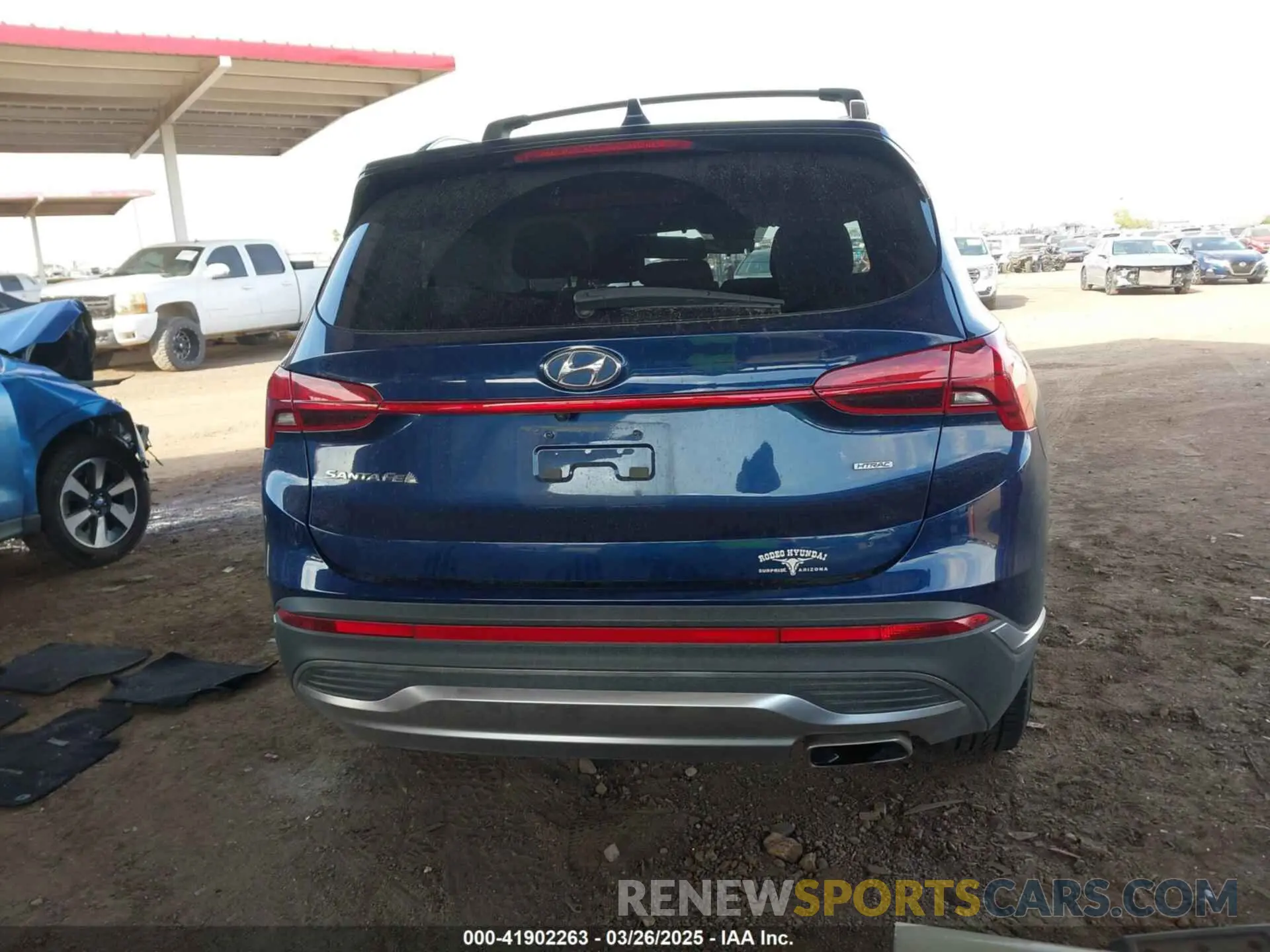16 Photograph of a damaged car 5NMS2DAJ2NH377678 HYUNDAI SANTA FE 2022