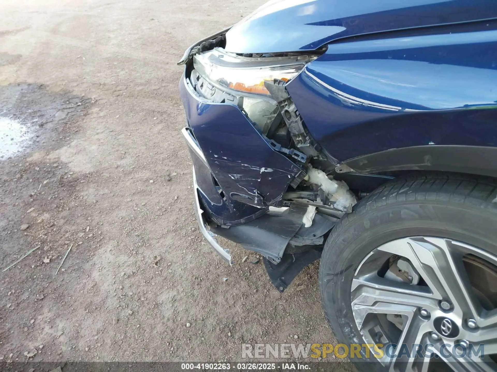 6 Photograph of a damaged car 5NMS2DAJ2NH377678 HYUNDAI SANTA FE 2022