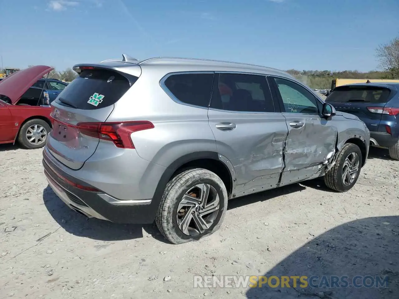 3 Photograph of a damaged car 5NMS2DAJ3NH466224 HYUNDAI SANTA FE 2022