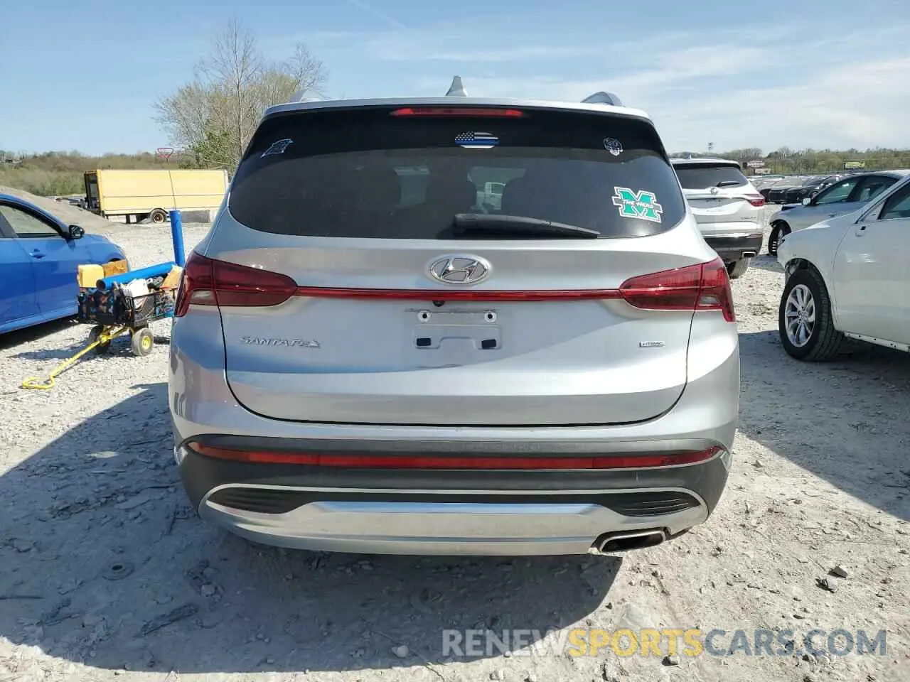 6 Photograph of a damaged car 5NMS2DAJ3NH466224 HYUNDAI SANTA FE 2022
