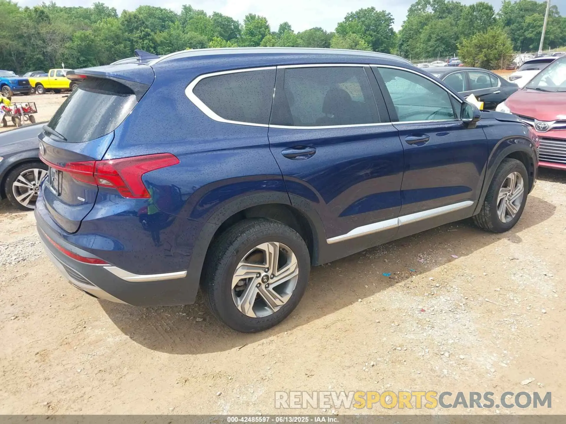 4 Фотография поврежденного автомобиля 5NMS2DAJ6NH418569 HYUNDAI SANTA FE 2022
