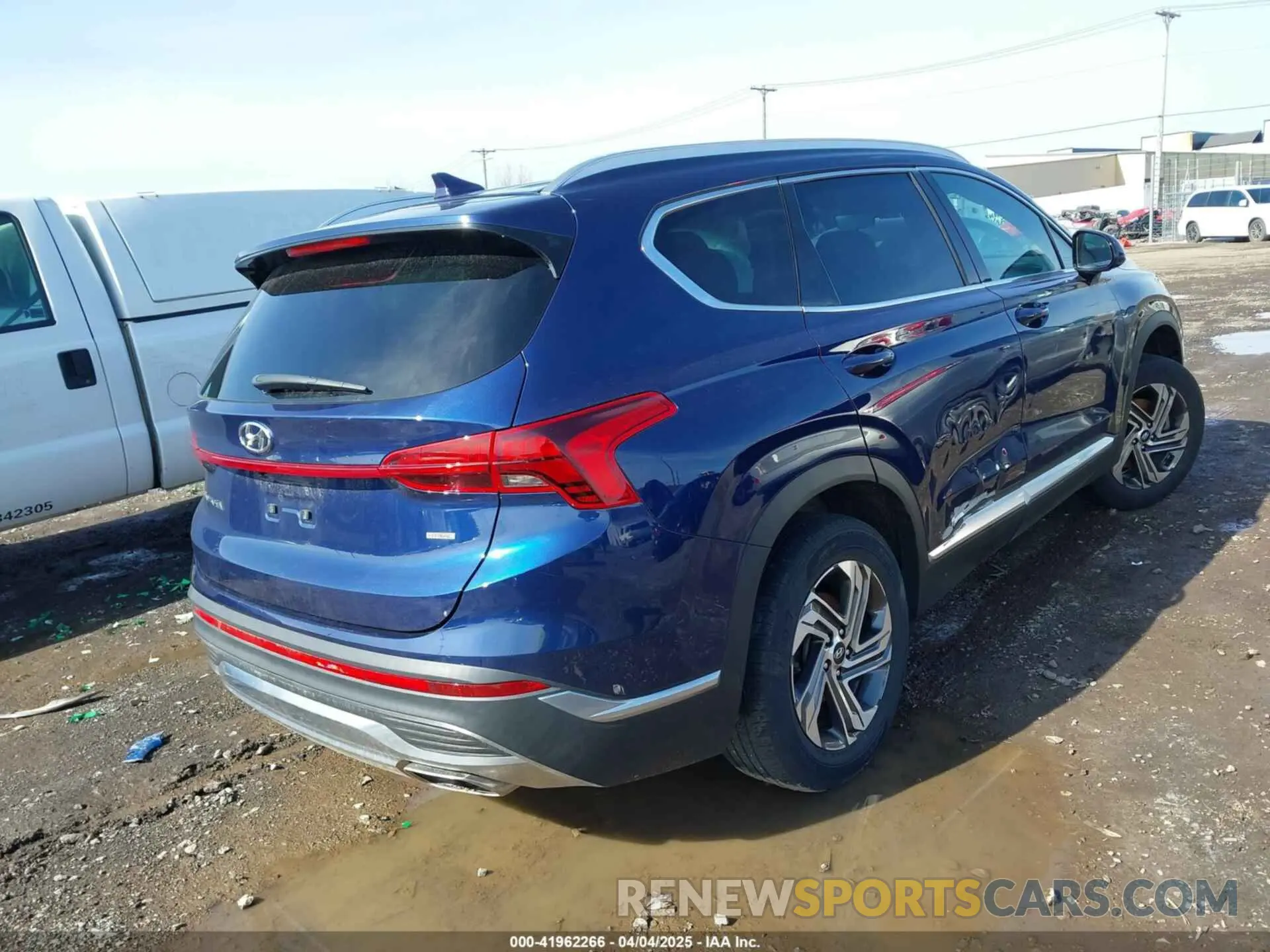 4 Фотография поврежденного автомобиля 5NMS2DAJ6NH420287 HYUNDAI SANTA FE 2022