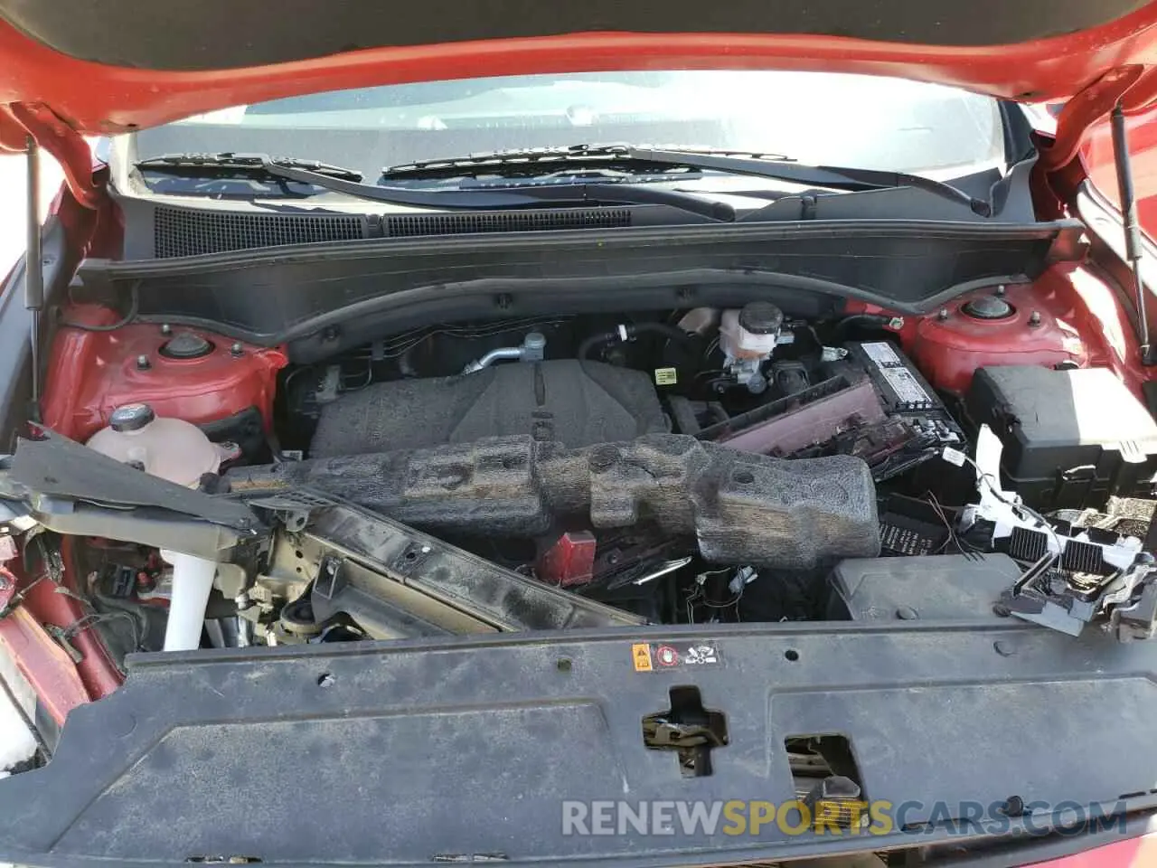12 Photograph of a damaged car 5NMS2DAJ7NH481387 HYUNDAI SANTA FE 2022
