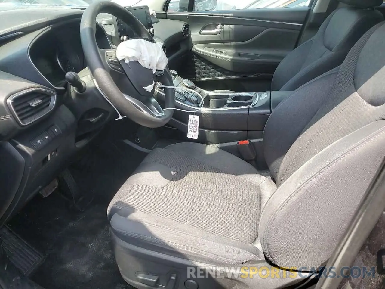 7 Фотография поврежденного автомобиля 5NMS2DAJ8NH385364 HYUNDAI SANTA FE 2022