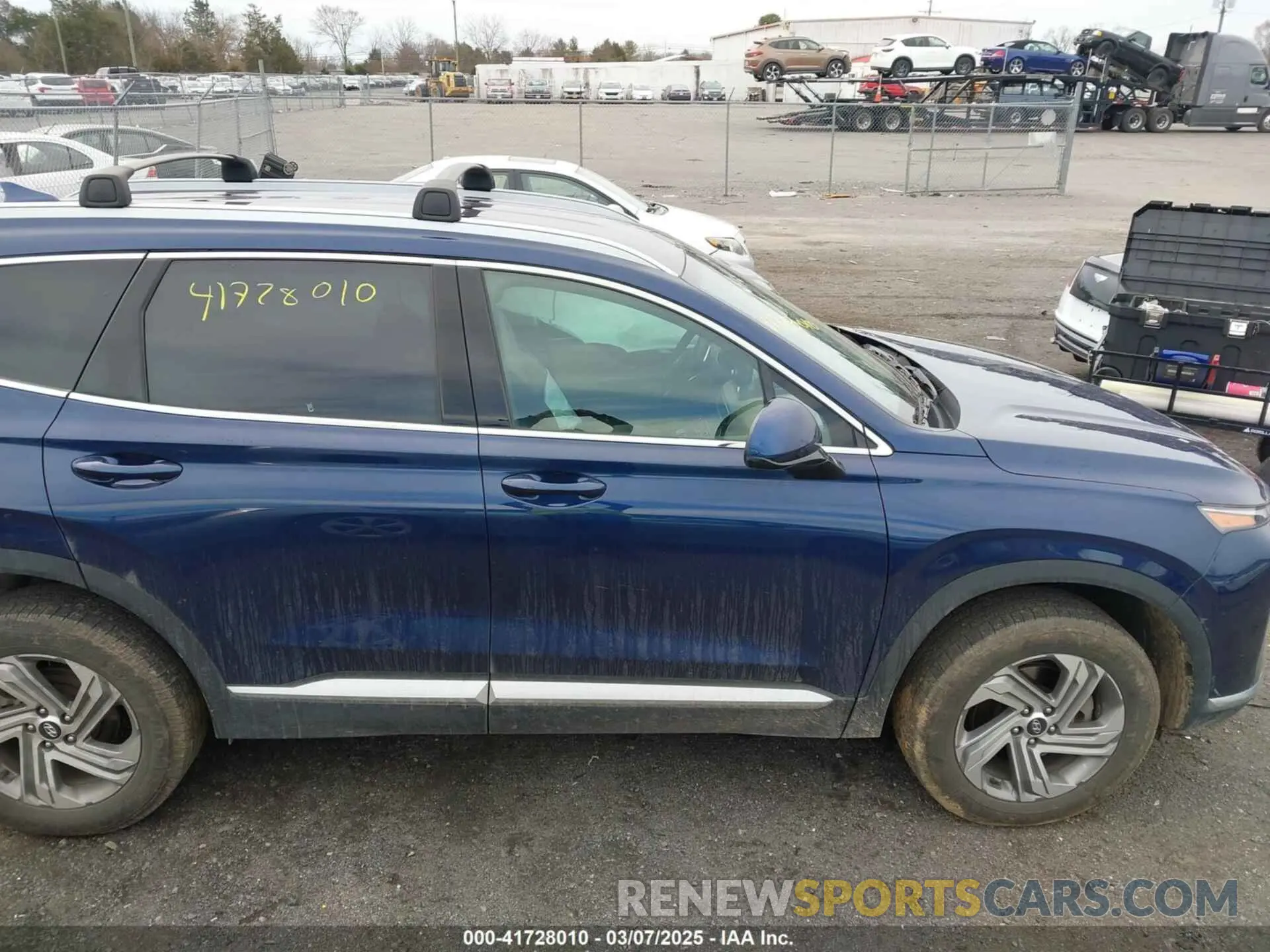 13 Photograph of a damaged car 5NMS2DAJ8NH443618 HYUNDAI SANTA FE 2022