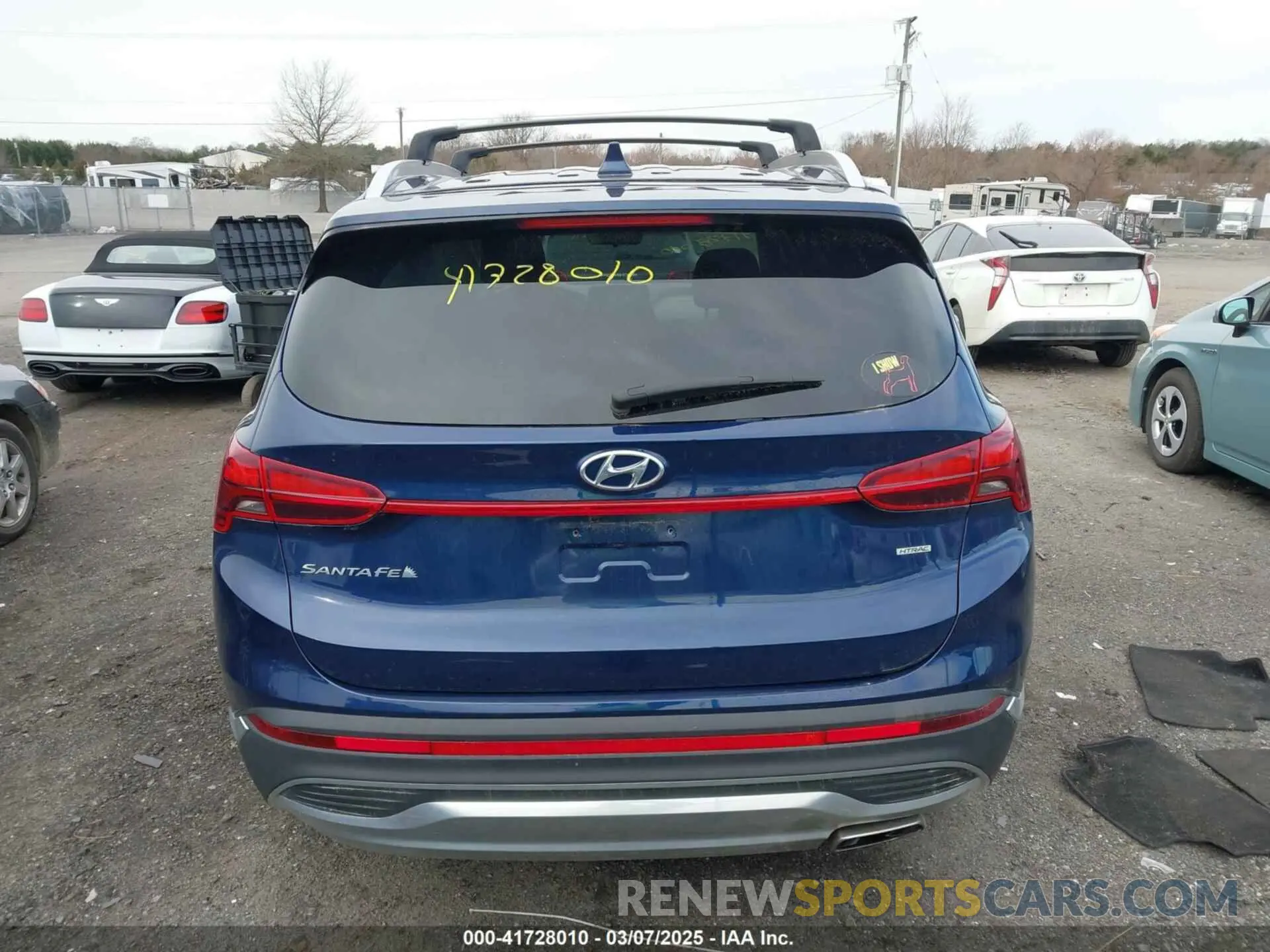 16 Photograph of a damaged car 5NMS2DAJ8NH443618 HYUNDAI SANTA FE 2022