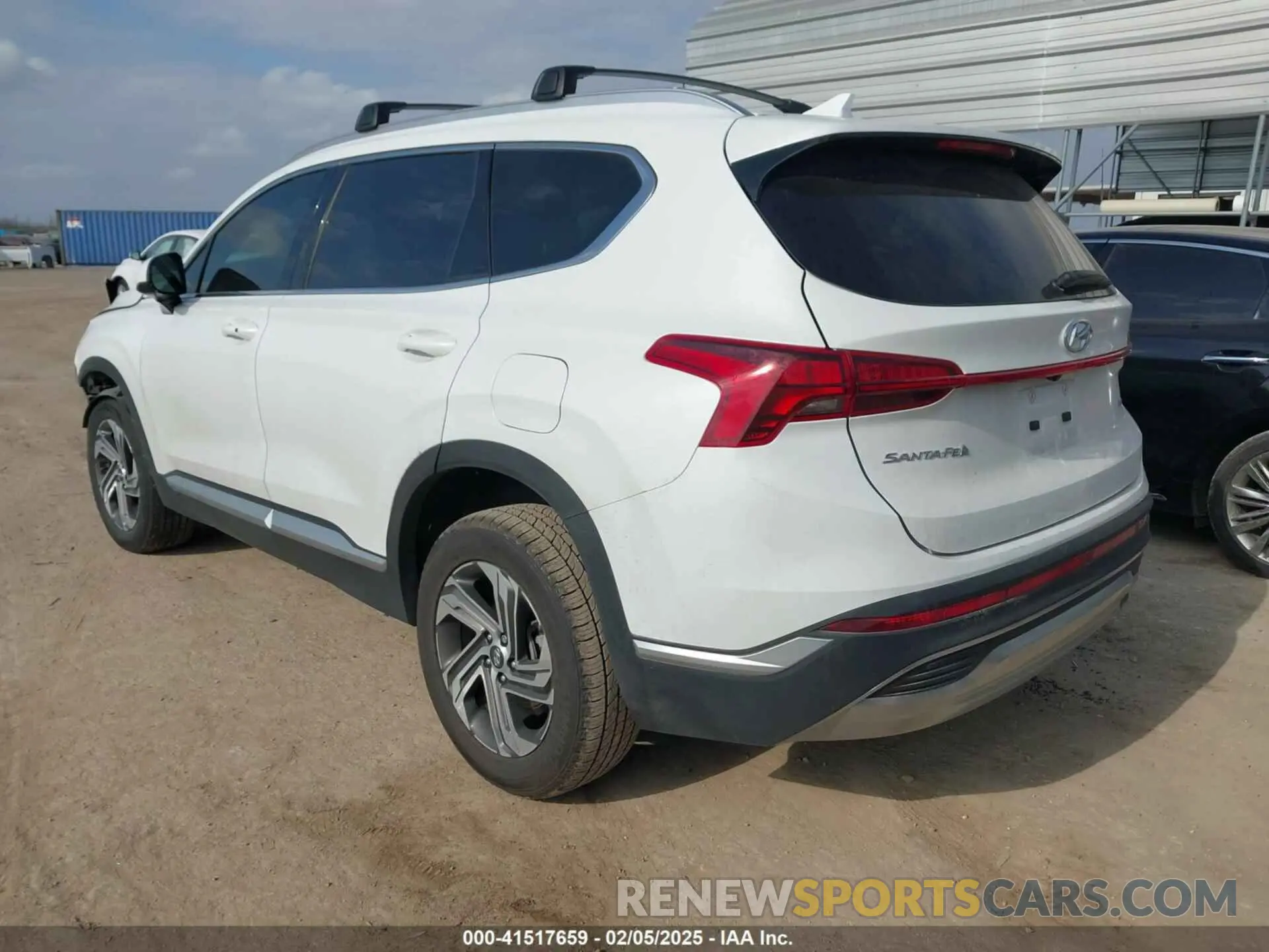 3 Photograph of a damaged car 5NMS2DAJ8NH474058 HYUNDAI SANTA FE 2022