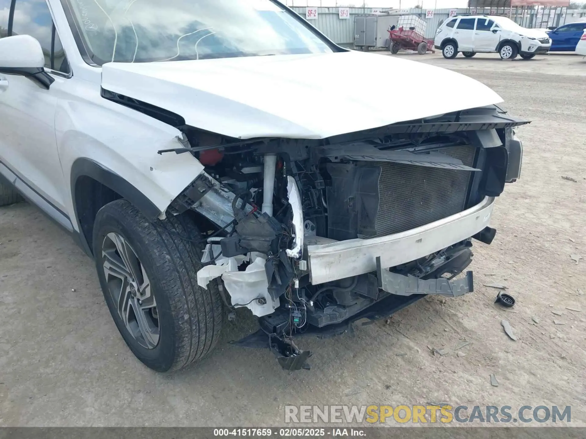 6 Photograph of a damaged car 5NMS2DAJ8NH474058 HYUNDAI SANTA FE 2022