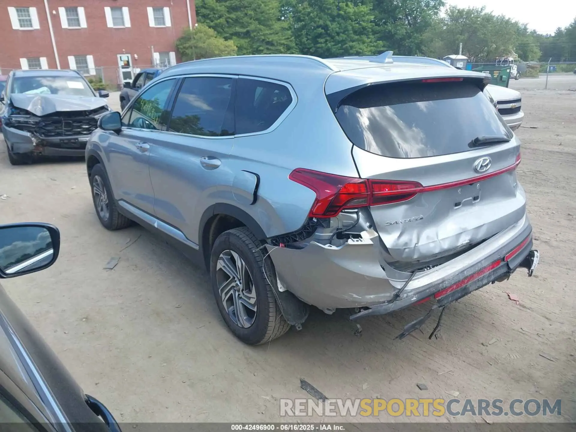 3 Фотография поврежденного автомобиля 5NMS2DAJ9NH468737 HYUNDAI SANTA FE 2022