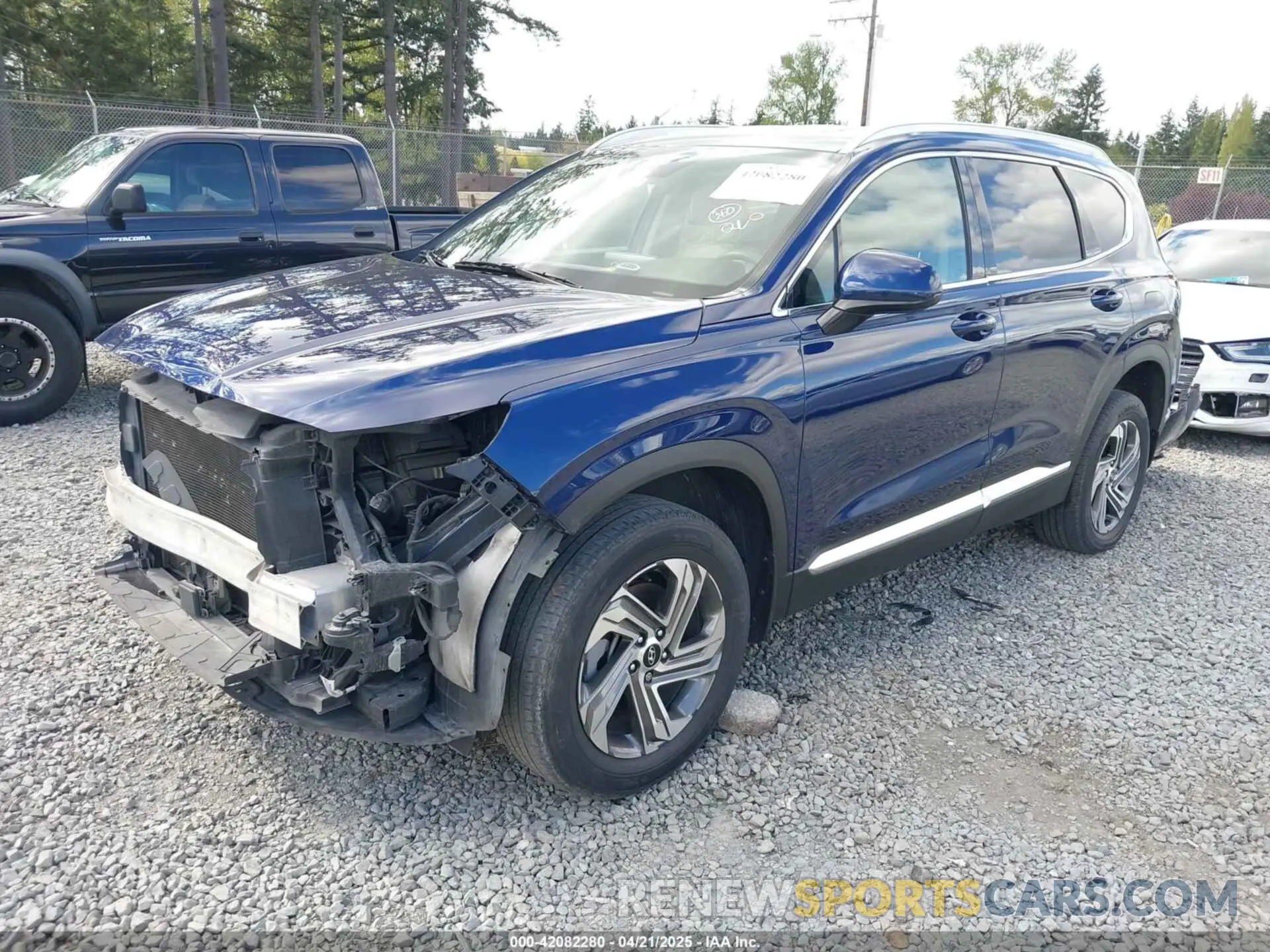 2 Фотография поврежденного автомобиля 5NMS2DAJXNH384426 HYUNDAI SANTA FE 2022