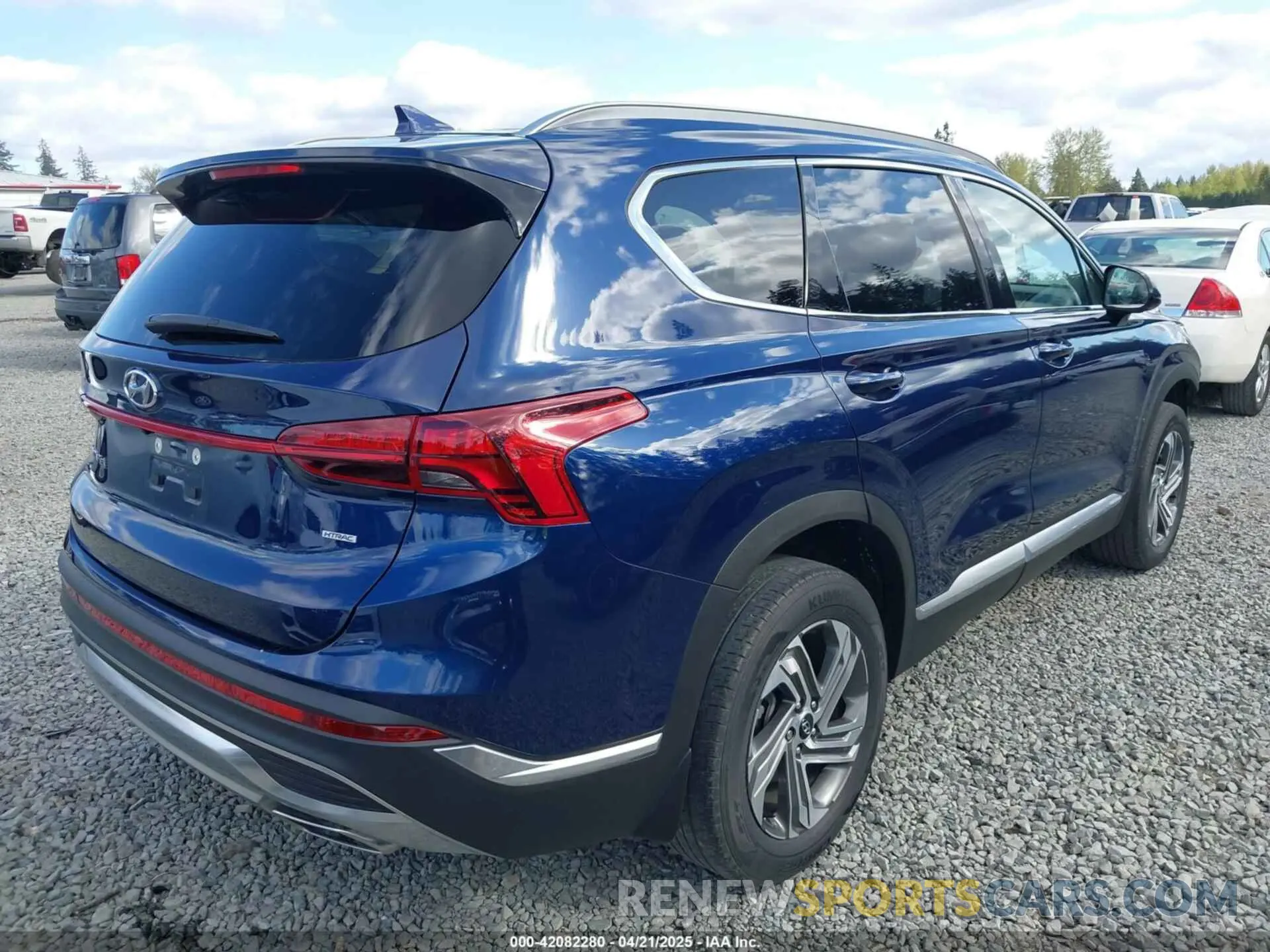 4 Фотография поврежденного автомобиля 5NMS2DAJXNH384426 HYUNDAI SANTA FE 2022