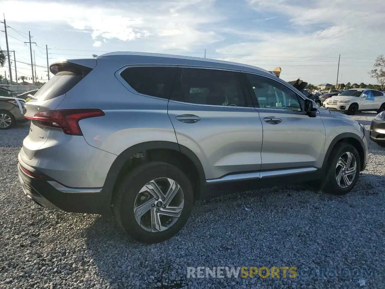 3 Photograph of a damaged car 5NMS2DAJXNH459609 HYUNDAI SANTA FE 2022