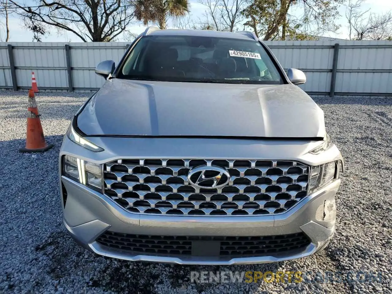 5 Photograph of a damaged car 5NMS2DAJXNH459609 HYUNDAI SANTA FE 2022