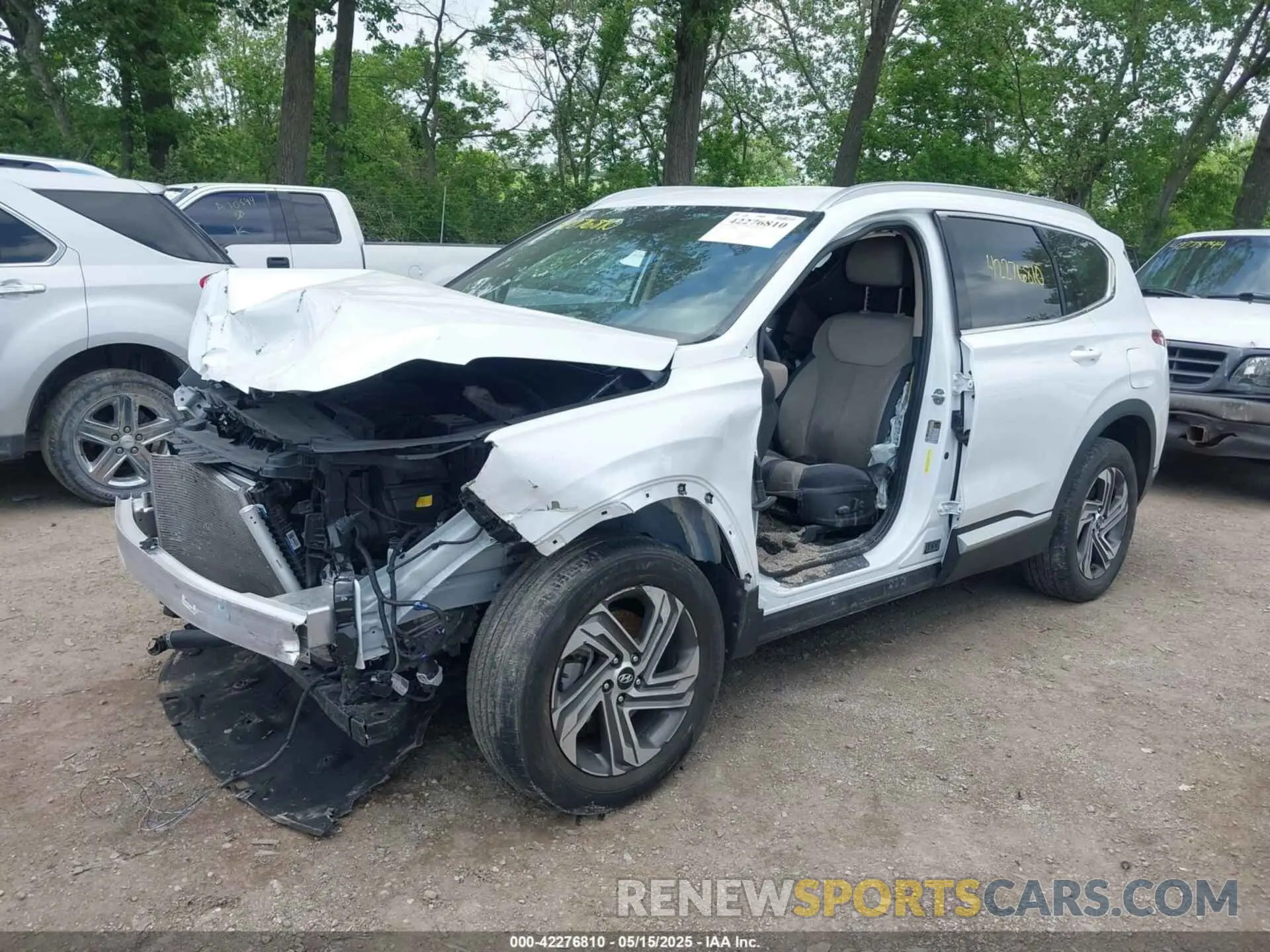 2 Photograph of a damaged car 5NMS2DAJXNH468620 HYUNDAI SANTA FE 2022