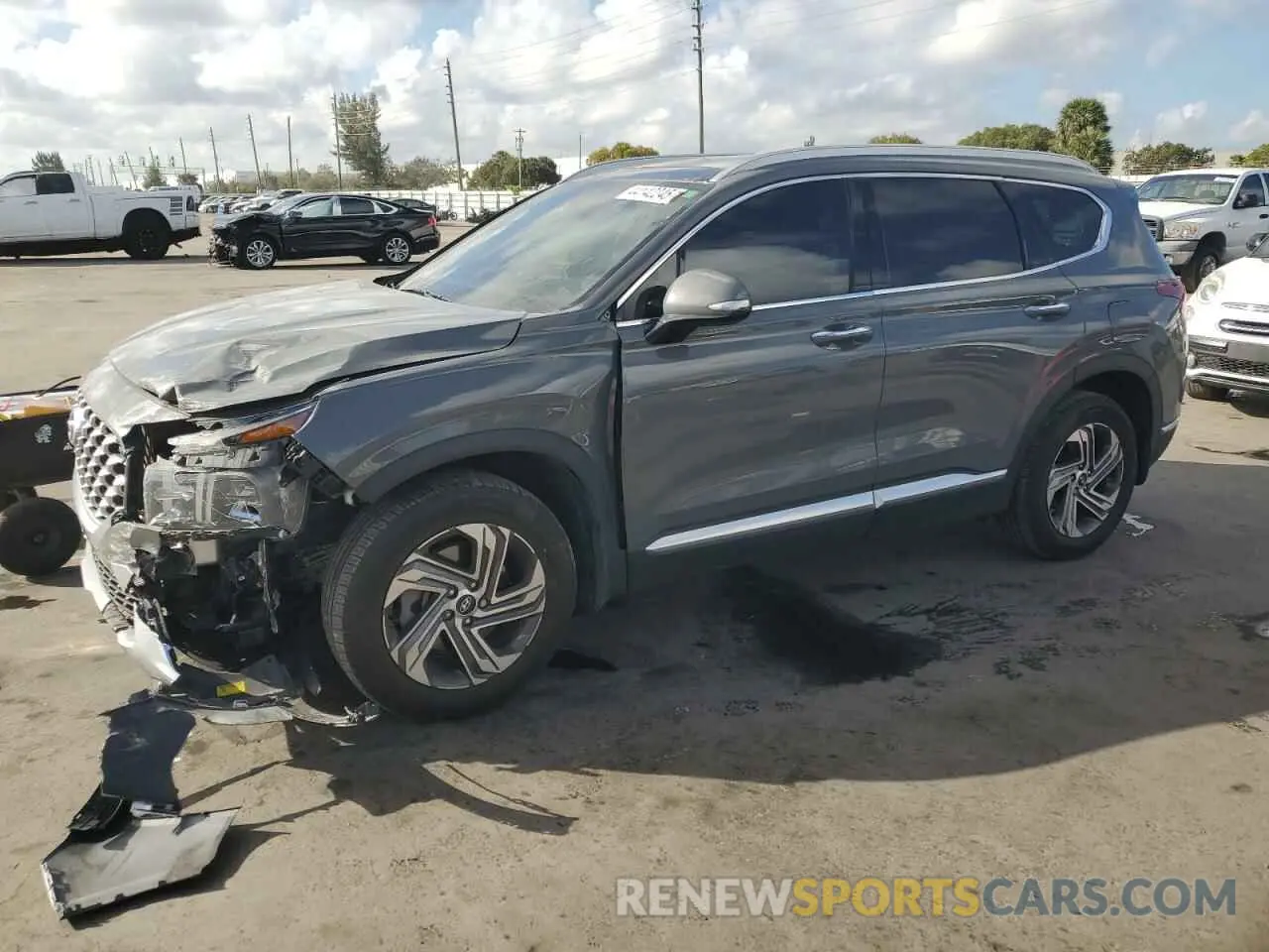 1 Фотография поврежденного автомобиля 5NMS34AJ0NH408469 HYUNDAI SANTA FE 2022