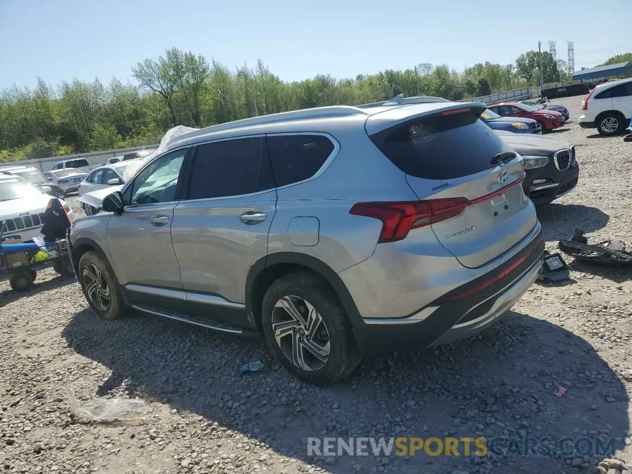 2 Photograph of a damaged car 5NMS34AJ2NH433020 HYUNDAI SANTA FE 2022