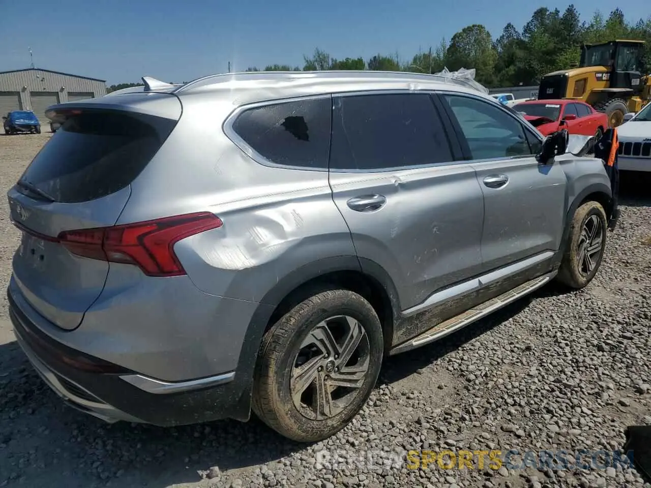 3 Photograph of a damaged car 5NMS34AJ2NH433020 HYUNDAI SANTA FE 2022