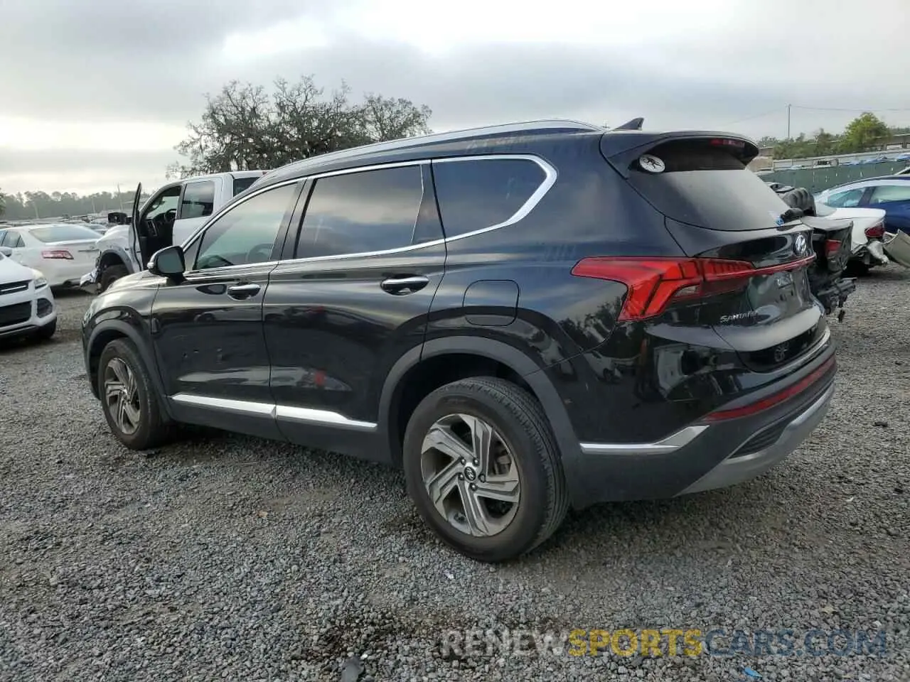 2 Photograph of a damaged car 5NMS34AJ4NH404151 HYUNDAI SANTA FE 2022