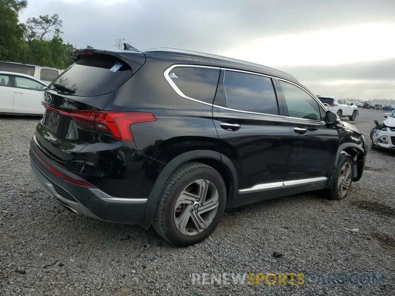 3 Photograph of a damaged car 5NMS34AJ4NH404151 HYUNDAI SANTA FE 2022