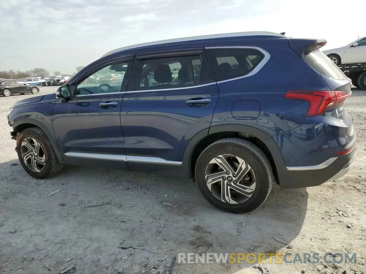 2 Photograph of a damaged car 5NMS34AJ5NH420004 HYUNDAI SANTA FE 2022