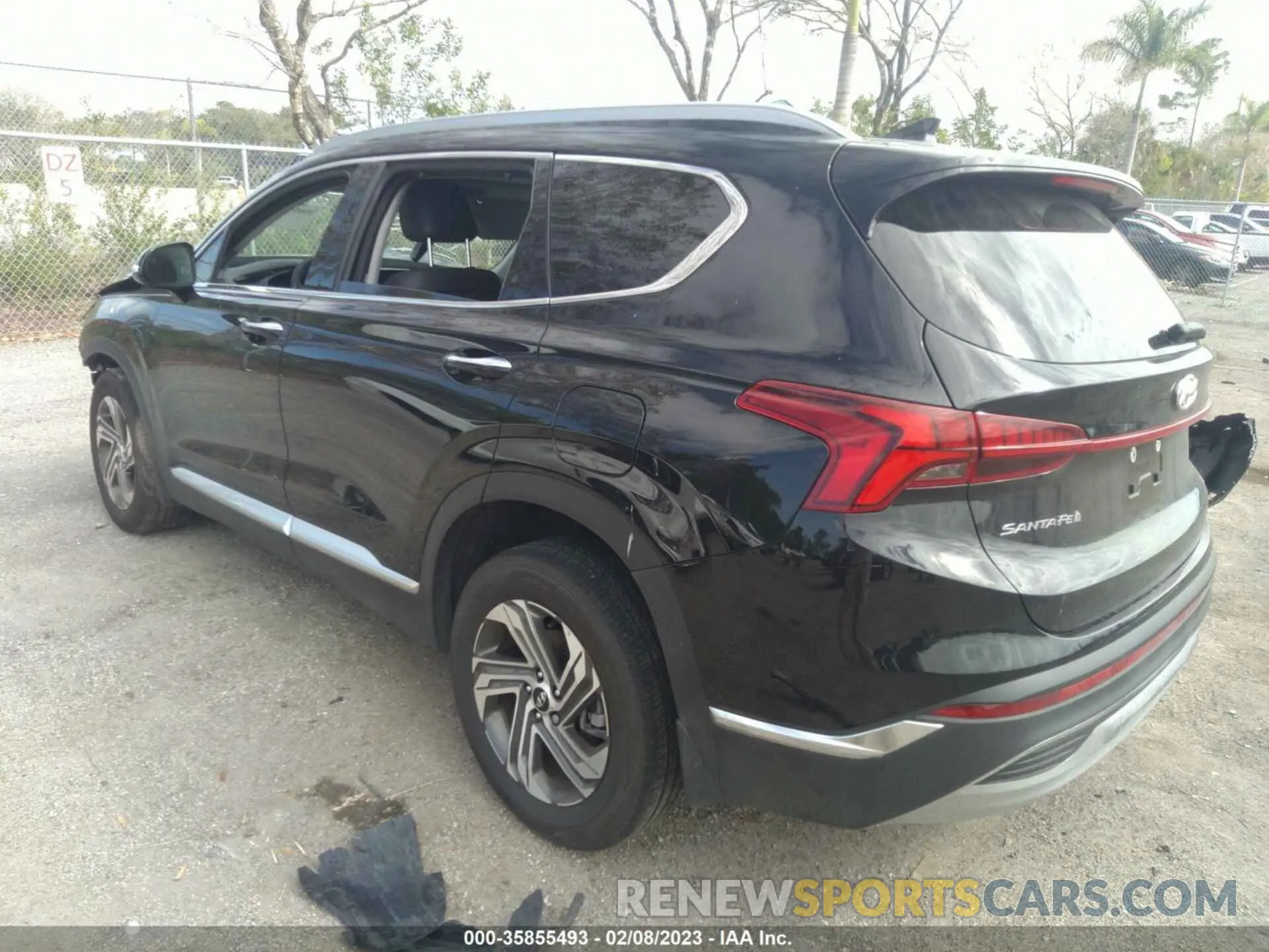 3 Photograph of a damaged car 5NMS34AJ5NH464293 HYUNDAI SANTA FE 2022