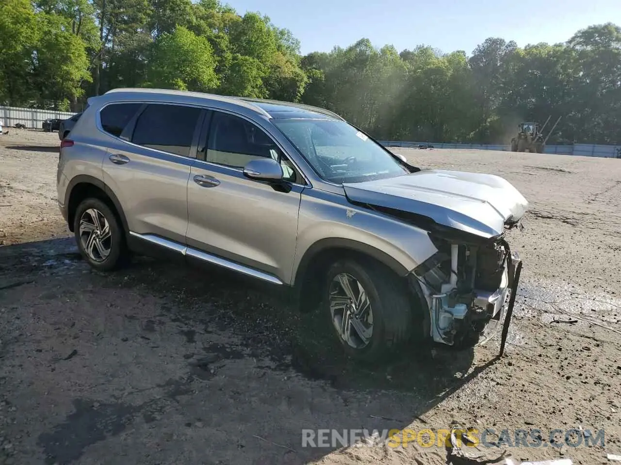 4 Photograph of a damaged car 5NMS34AJ5NH474435 HYUNDAI SANTA FE 2022