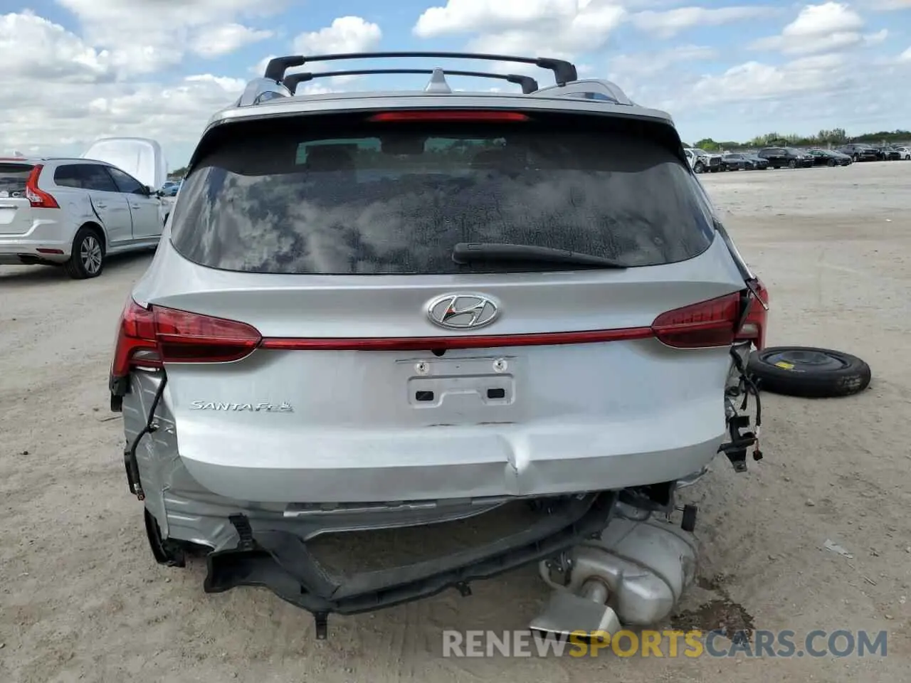 6 Фотография поврежденного автомобиля 5NMS34AJ7NH446376 HYUNDAI SANTA FE 2022