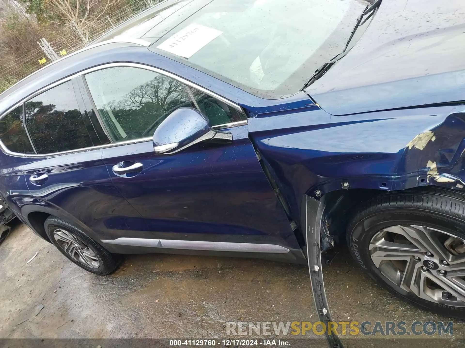 13 Photograph of a damaged car 5NMS34AJ8NH468161 HYUNDAI SANTA FE 2022
