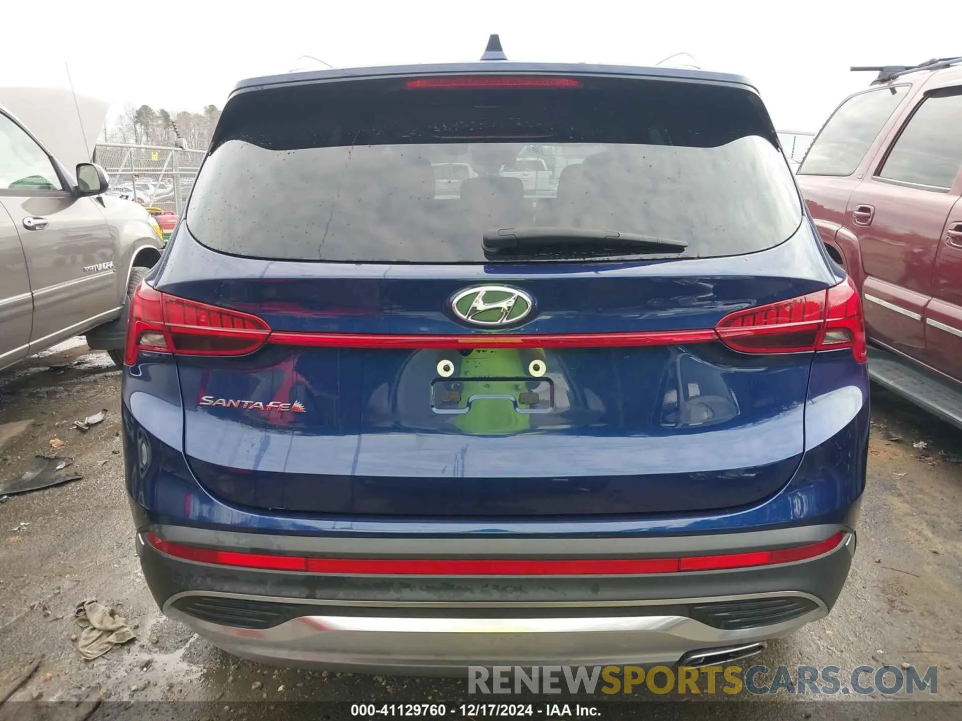16 Photograph of a damaged car 5NMS34AJ8NH468161 HYUNDAI SANTA FE 2022
