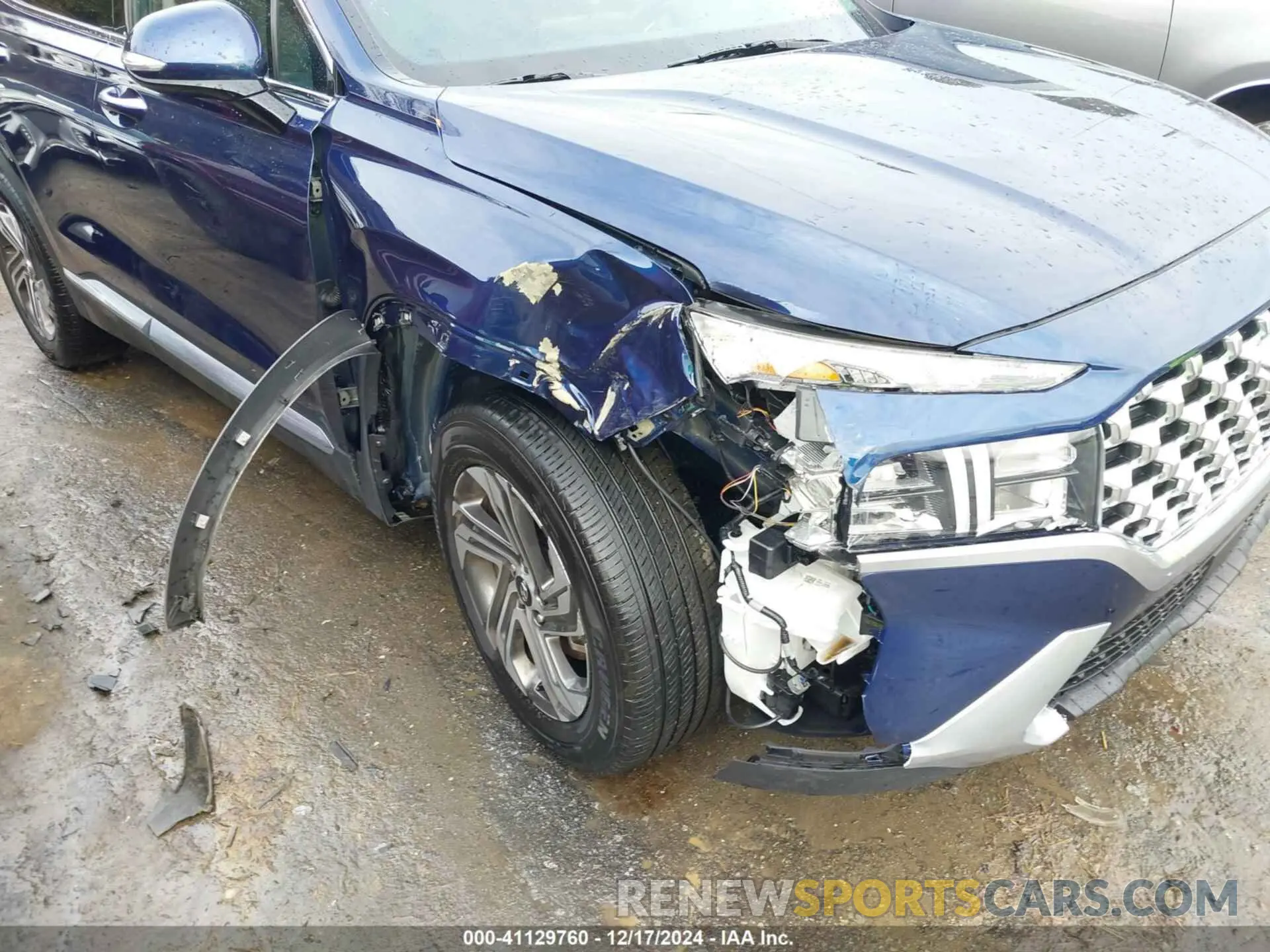 6 Photograph of a damaged car 5NMS34AJ8NH468161 HYUNDAI SANTA FE 2022