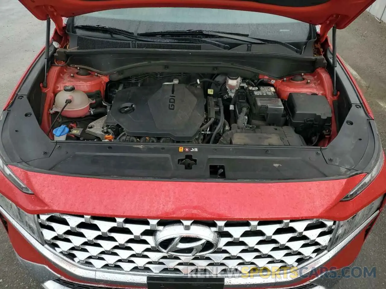 12 Photograph of a damaged car 5NMS3DAJ3NH426657 HYUNDAI SANTA FE 2022