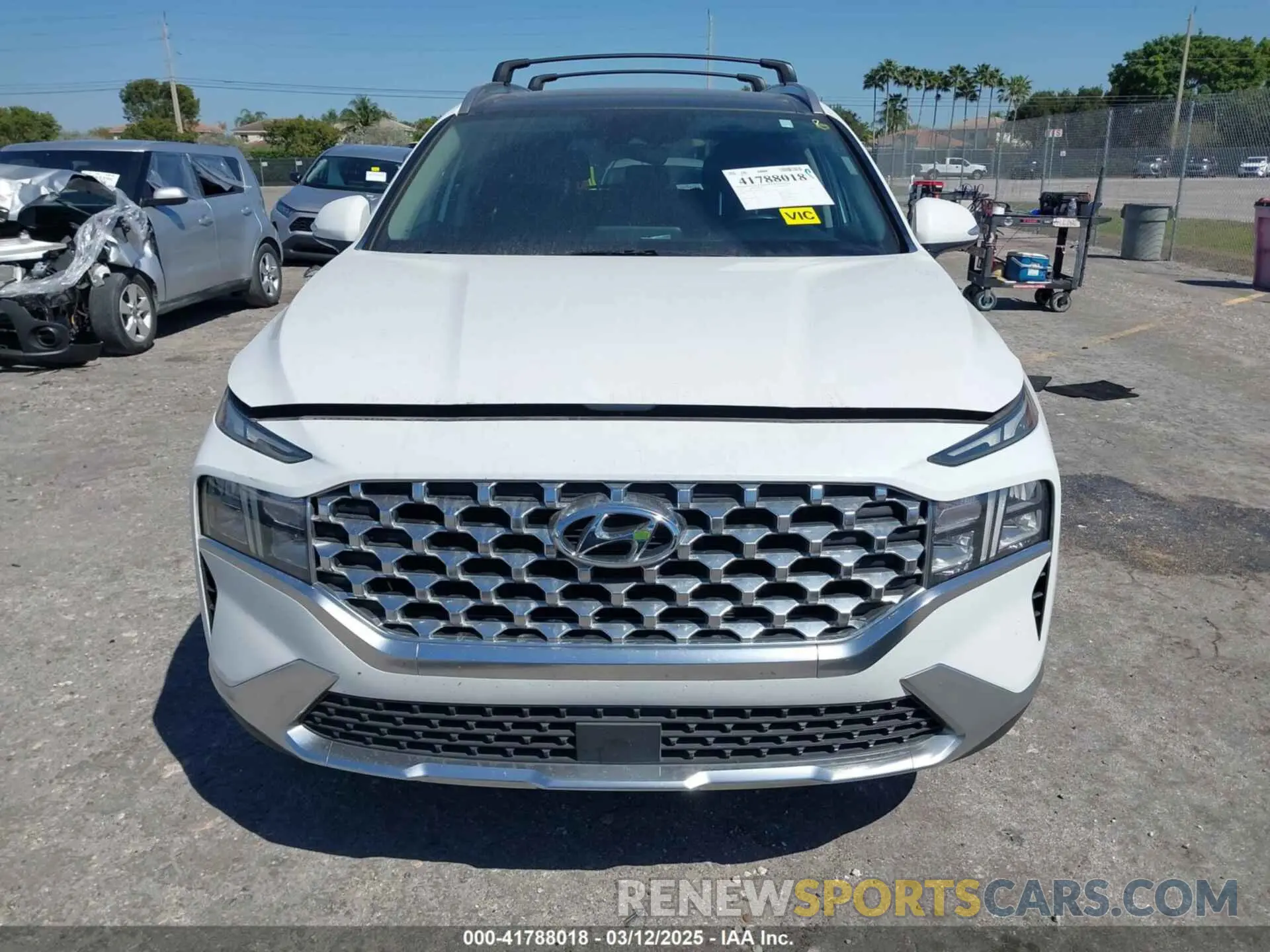 12 Photograph of a damaged car 5NMS3DAJ5NH437675 HYUNDAI SANTA FE 2022